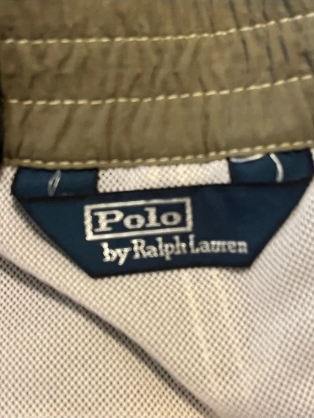 Ralph Lauren Polo Shorts Swim Trunks Olive Green Board Bathing Suit Men’s Large